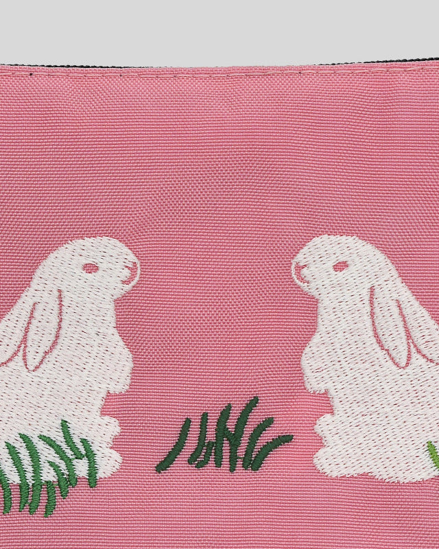 kitty bunny pony(キティーバニーポニー)/ Summer Field & Littele Bunnies Embroidery Pouch 【バーンストア】