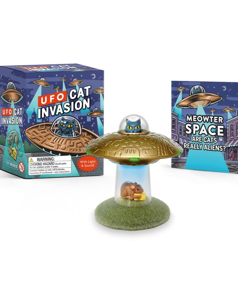 DETAIL(ディテール) / Toy & Book "UFO Cat Invasion" & "UFO Cow Abduction" トイ&ブック UFO【サラダボゥル】