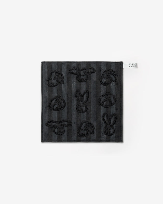 WARMGREY TAIL(ウォームグレーテール)/ BUNNY BUNNY HAND CLOTH - BLACK【バーンストア】