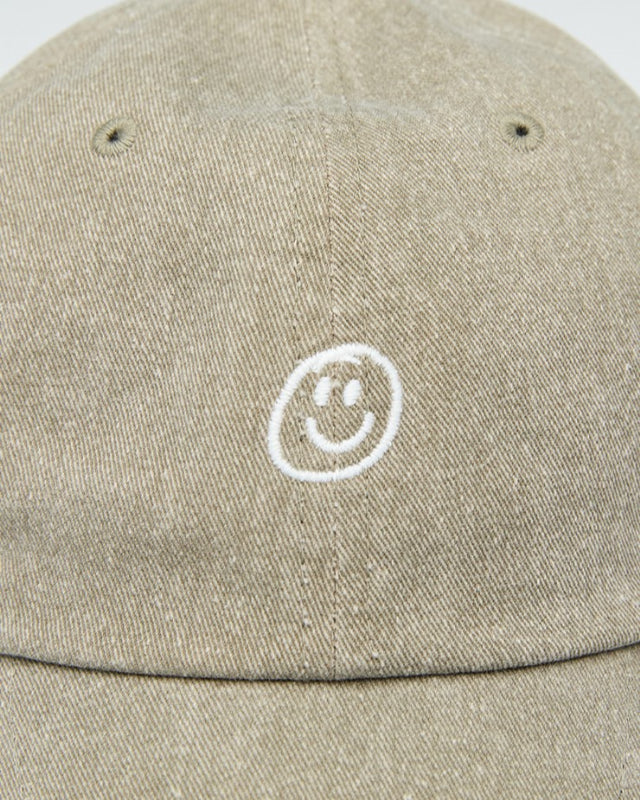 【バーンストア】ooowl / WASHING CAP LOVE KHAKI