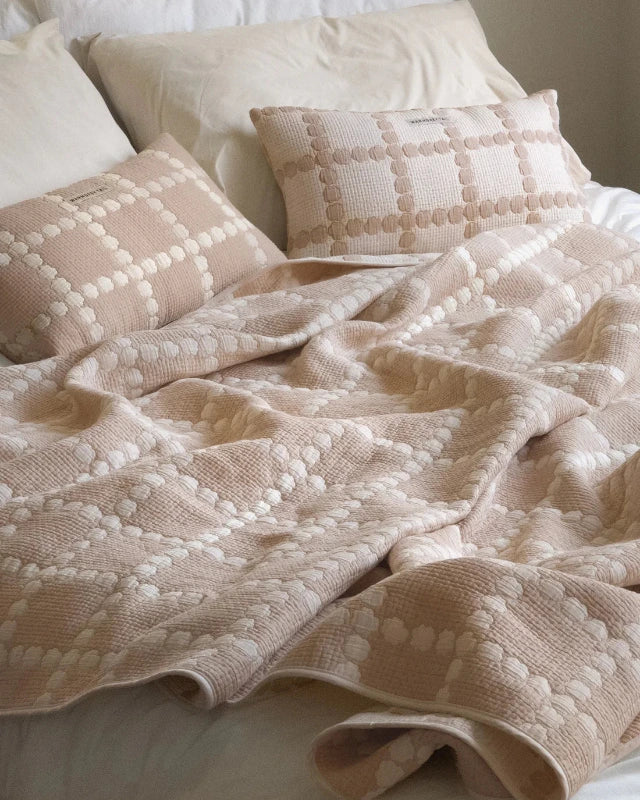 WARMGREY TAIL(ウォームグレーテール）/ BLOSSOM CHECK COTTON MODAL