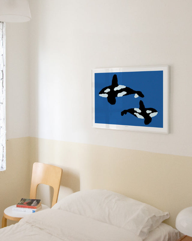 【バーンストア】WARMGREY TAIL / ORCA POSTER 300mm x 400mm WA21345/WA21346