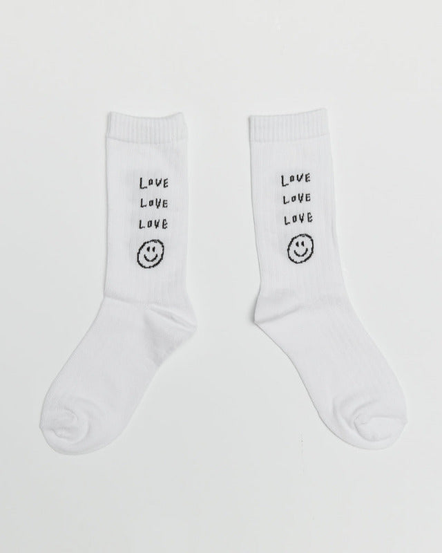 【バーンストア】ooowl / SOCKS LOVE SMILE