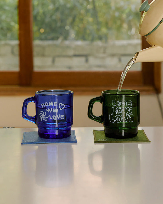 【バーンストア】ooowl / MILK GLASS LOVE GIFT SET