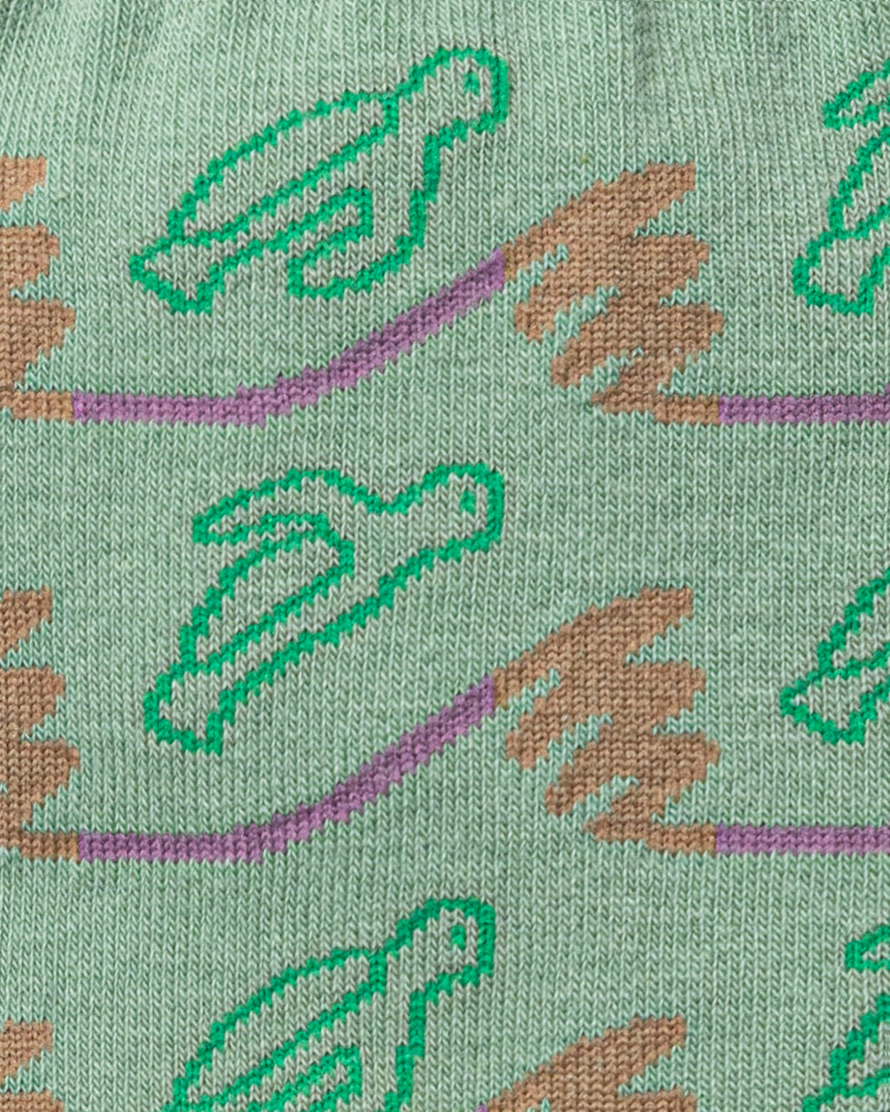 【バーンストア】WARMGREY TAIL / FLYING TURTLES SOCKS - MINT
