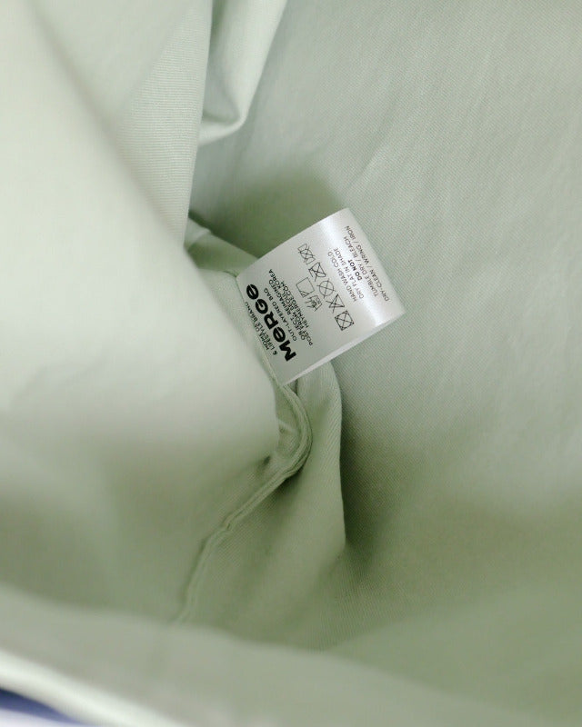 MERGE(マージ)/ Out Layer Bag -Pistachio Navy-【バーンストア】