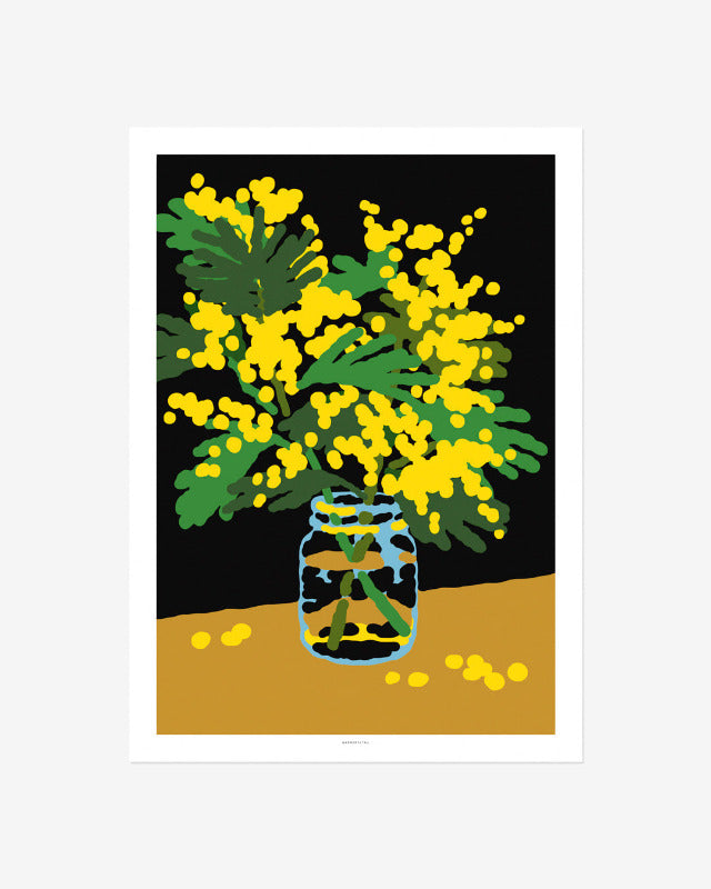 WARMGREY TAIL(ウォームグレーテール)/ MIMOSA POSTER 300mm x 400mm (ポスター単品) 【バーンストア】
