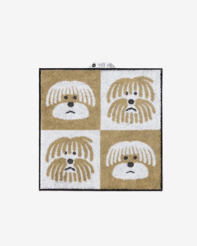 【バーンストア】WARMGREY TAIL / FLUFFY DOG HAND TOWEL - BEIGE