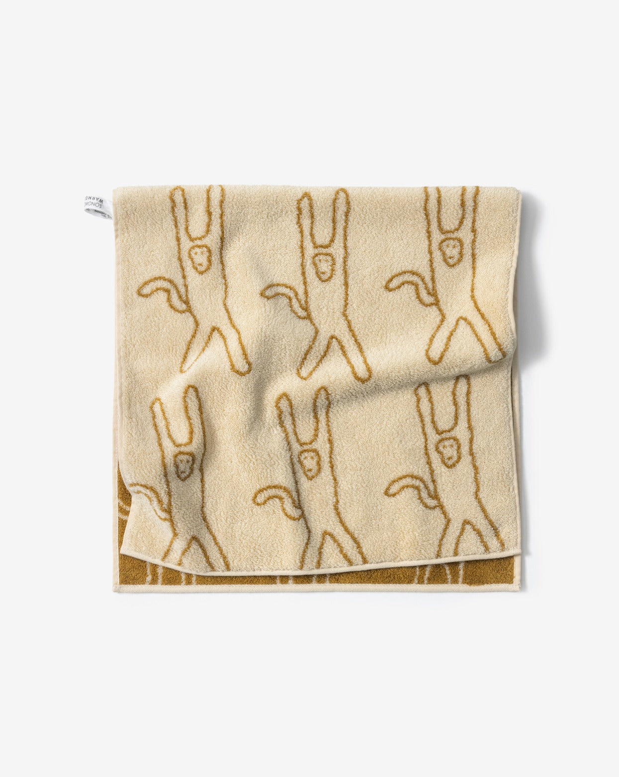 WARMGREY TAIL(ウォームグレーテール）/ MONKEY FACE TOWEL - IVORY