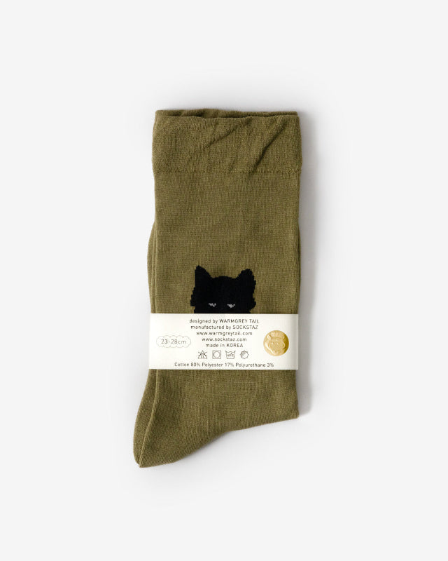 【バーンストア】WARMGREY TAIL / WOLF SOCKS ソックス