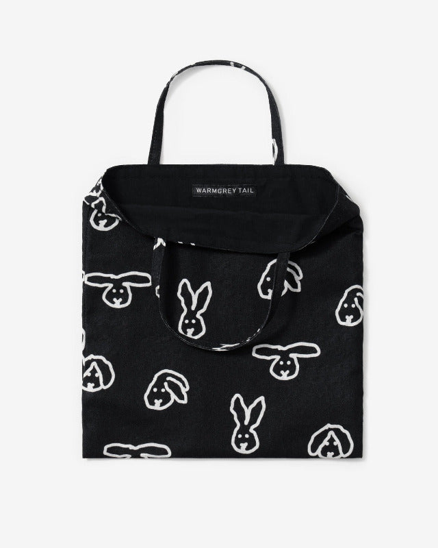 WARMGREY TAIL(ウォームグレーテール)/ BUNNY BUNNY MINI BAG - BLACK【バーンストア】