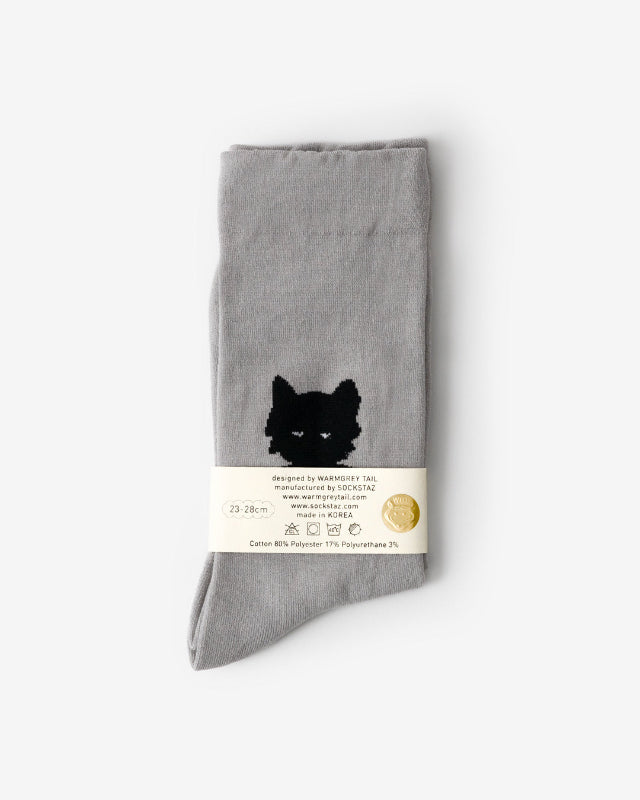 【バーンストア】WARMGREY TAIL / WOLF SOCKS ソックス