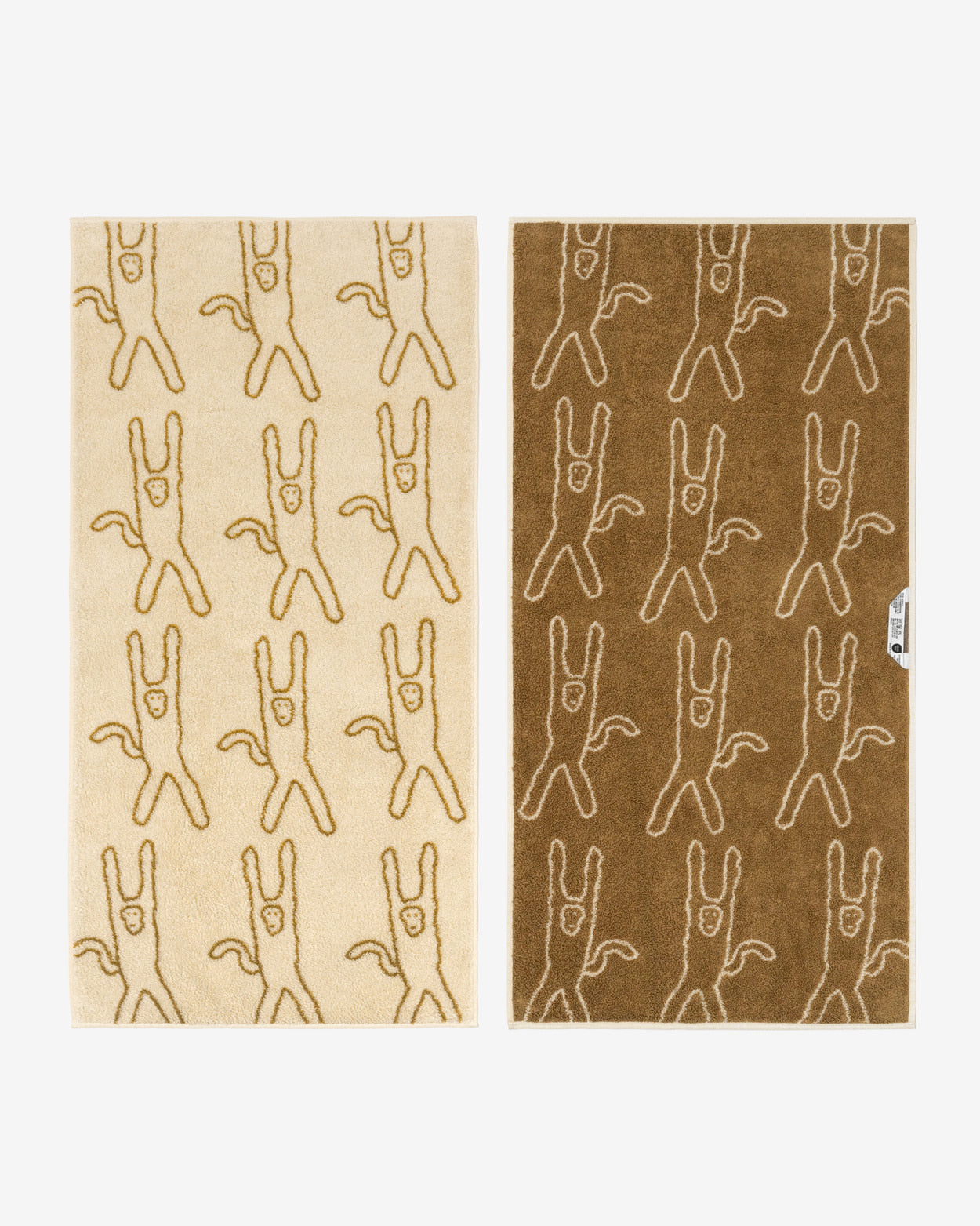 【バーンストア】WARMGREY TAIL / MONKEY FACE TOWEL - IVORY