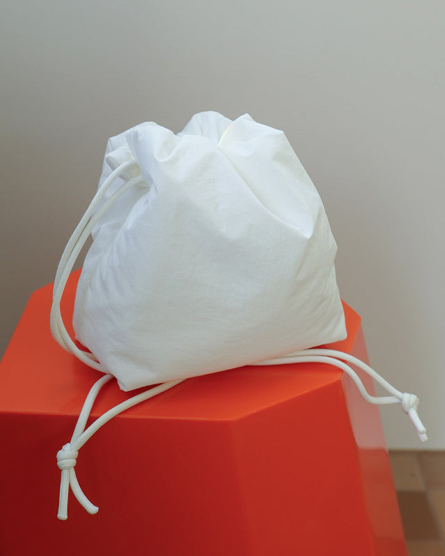 MERGE(マージ)/ Puff Mini Out Bag-IVORY【バーンストア】