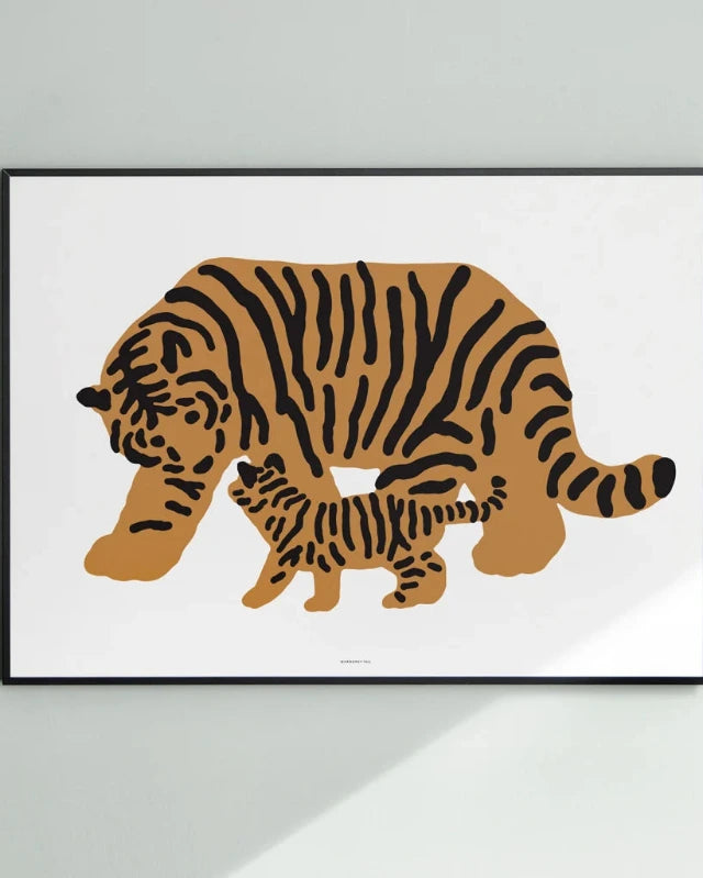 WARMGREY TAIL(ウォームグレーテール)/ MOM & I POSTER 300mm x 400mm (ポスター単品)【バーンストア】