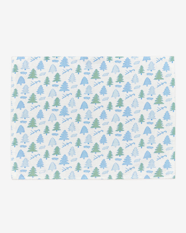 【バーンストア】WARMGREY TAIL / NORTH LAND KITCHEN CLOTH - BLUE & GREEN キッチンクロス