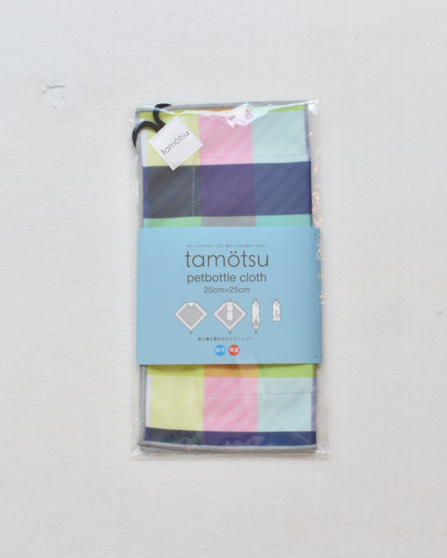 【バーンストア】tamötsu ペットボトルクロス(多色チェック柄)