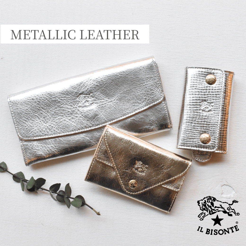 イルビゾンテ：METALLIC LEATHER