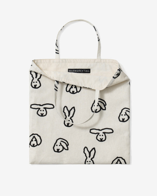 WARMGREY TAIL(ウォームグレーテール）/ BUNNY BUNNY MINI BAG - IVORY【バーンストア】