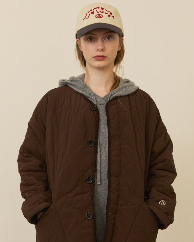 【バーンストア】ooowl / CAP WE LOVE BEIGE GREY