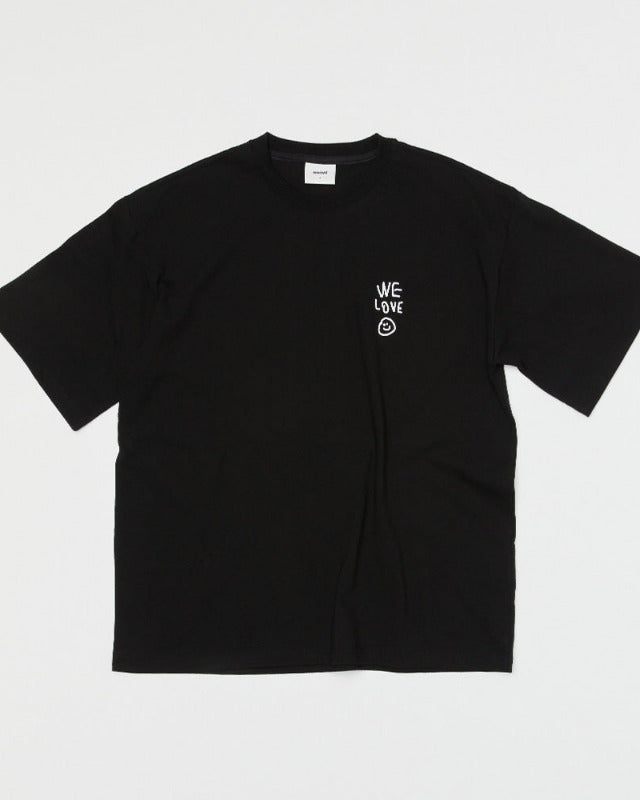 【バーンストア】ooowl /   T SHIRT WE LOVE BLACK