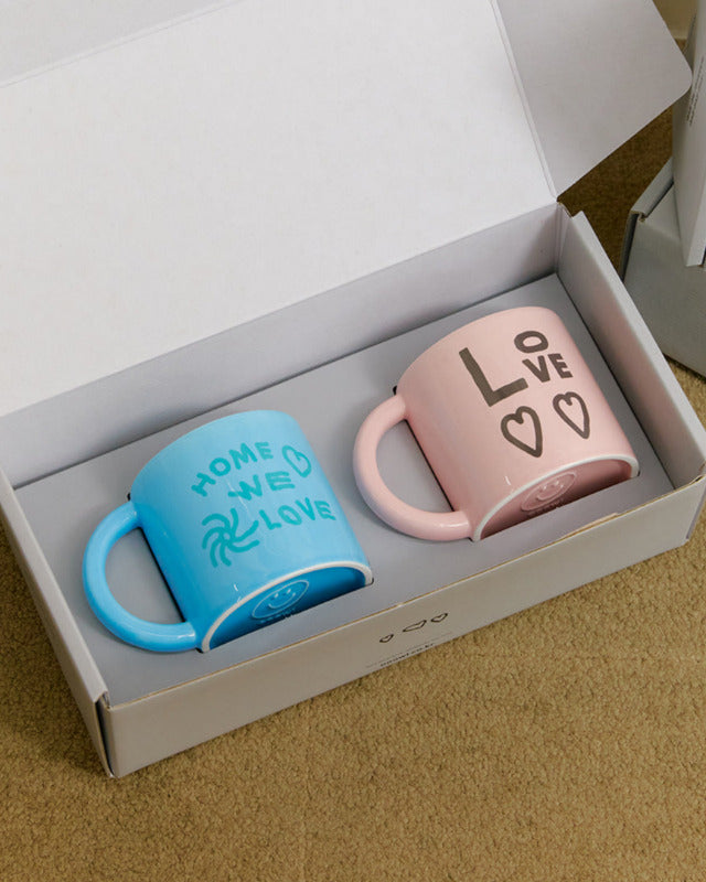 【バーンストア】ooowl /   MUG CUP LOVE GIFT SET OW82029