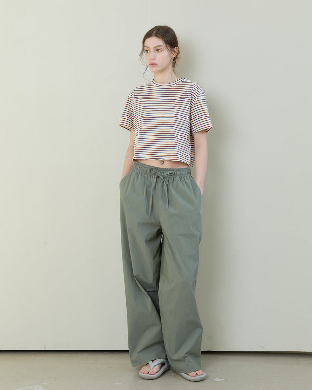 【バーンストア】ooowl /  IN AND OUT PANTS LOVE KHAKI
