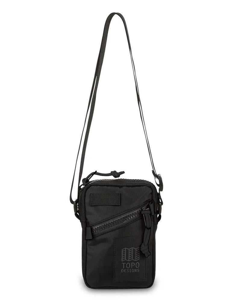 TOPO DESIGNS (トポデザイン）/ MINI SHOULDER BAG ‐ Black/Black 【バーンストア】