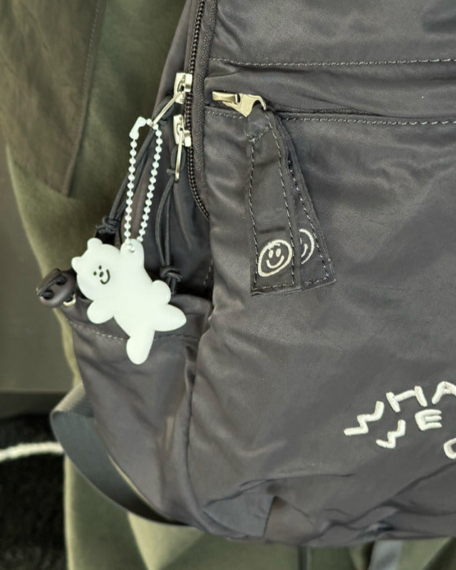 【バーンストア】ooowl /  KEYRING BEAR WHITE