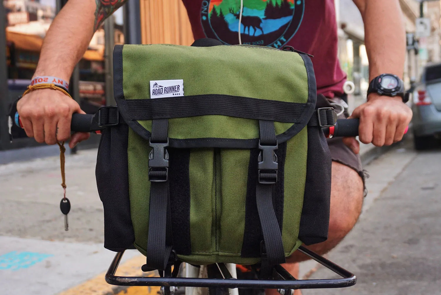 【バーンストア】ROAD RUNNER BAGS / Front Runner Rack Bag (フロントランナーラックバッグ)