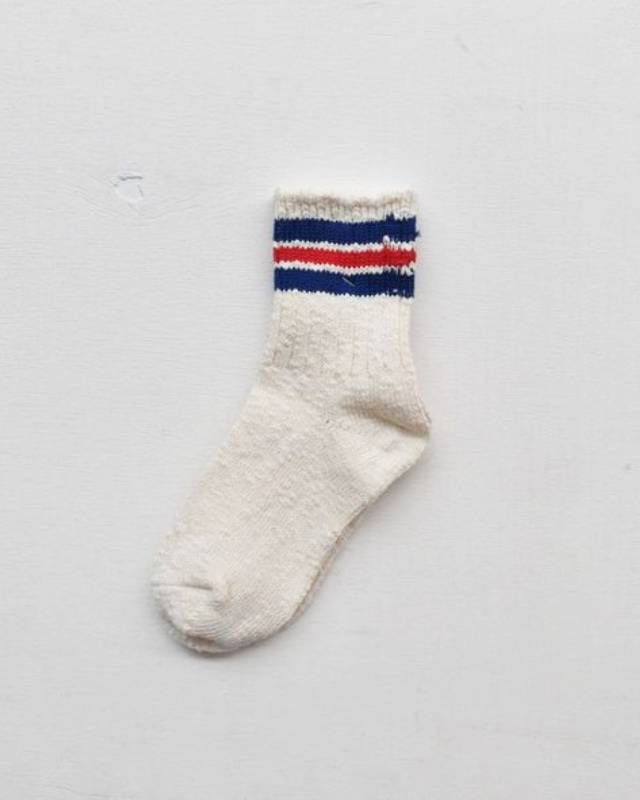 Planet-e(プラネット イー) / Slab Nep Three Line Socks  IVORY【バーンストア】