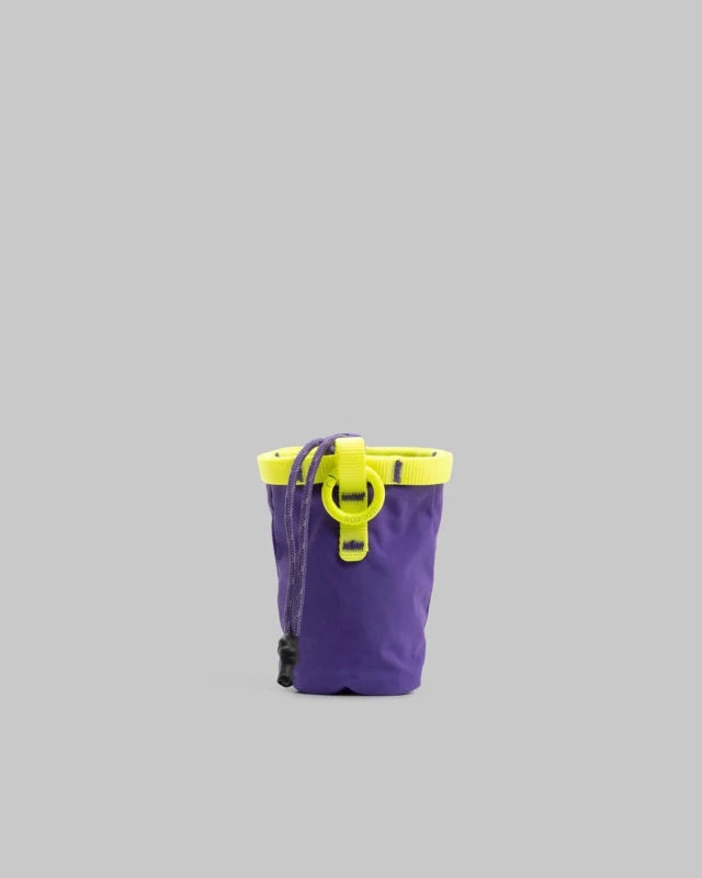 topologie / Mini Chalk Bag【バッグ単体】 Electric Purple / Neon Yellow Papery