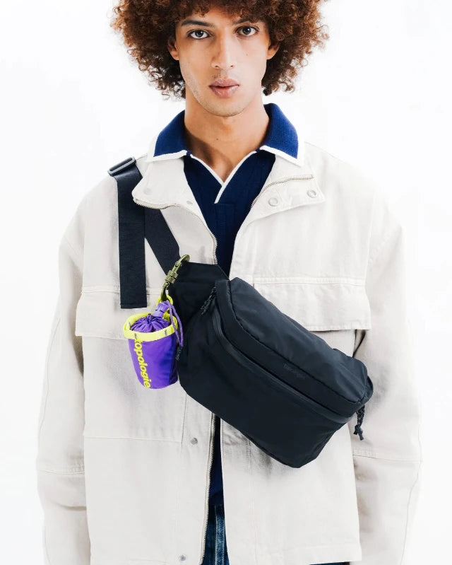 topologie / Mini Chalk Bag【バッグ単体】 Electric Purple / Neon Yellow Papery