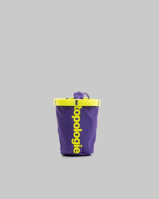 topologie / Mini Chalk Bag【バッグ単体】 Electric Purple / Neon Yellow Papery