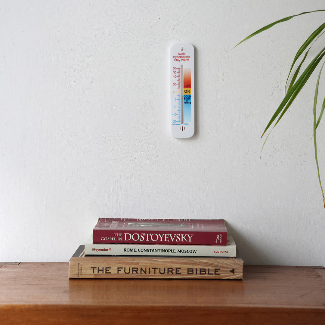 Brannan（ブラナン）/ Plastic Wall Thermometer 155mm Comfort プラスチック ウォール サーモメーター 155mm  | 英国品質の温度計 【サラダボゥル】