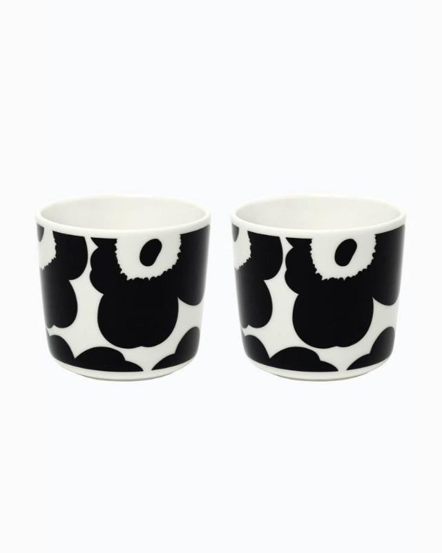 【マリメッコ】Unikko コーヒーカップセット（ハンドルなし）　52219470637