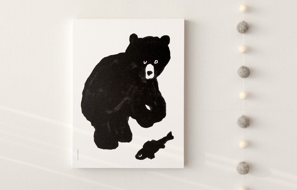 【バーンストア】WARMGREY TAIL / BLACK BEAR POSTER 300x400mm