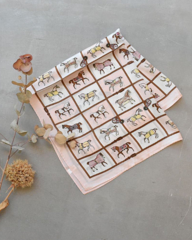 【バーンストア】Horse pattern scarf