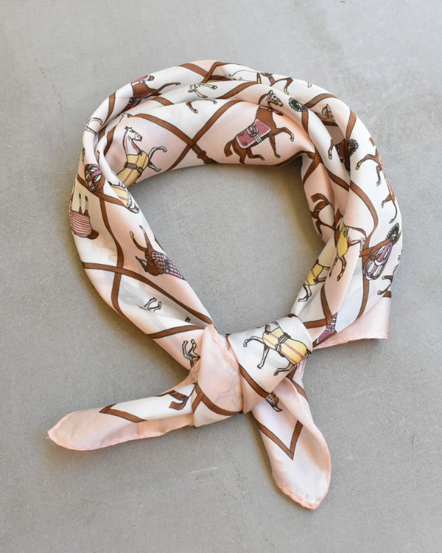 【バーンストア】Horse pattern scarf