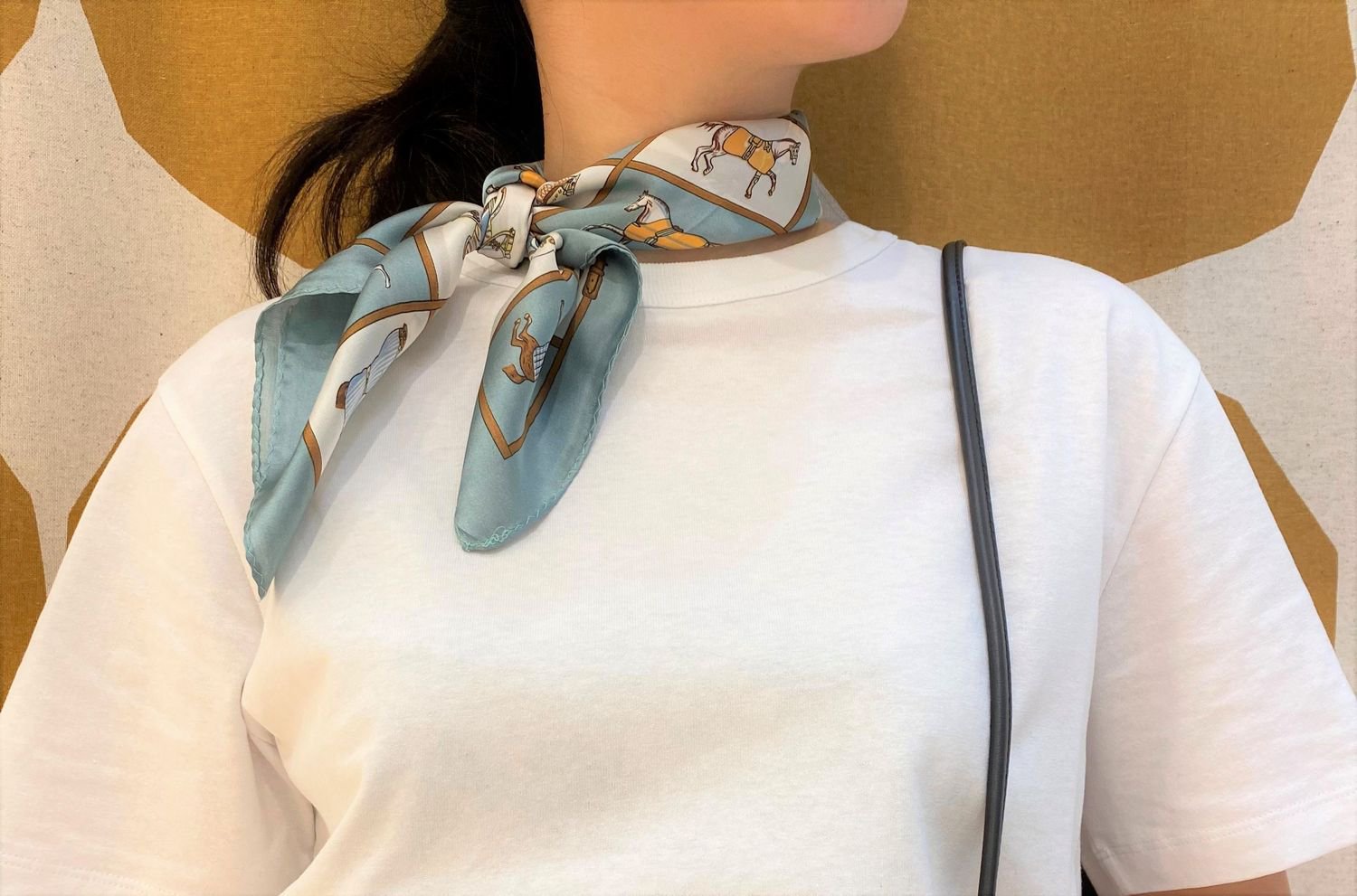 【バーンストア】Horse pattern scarf