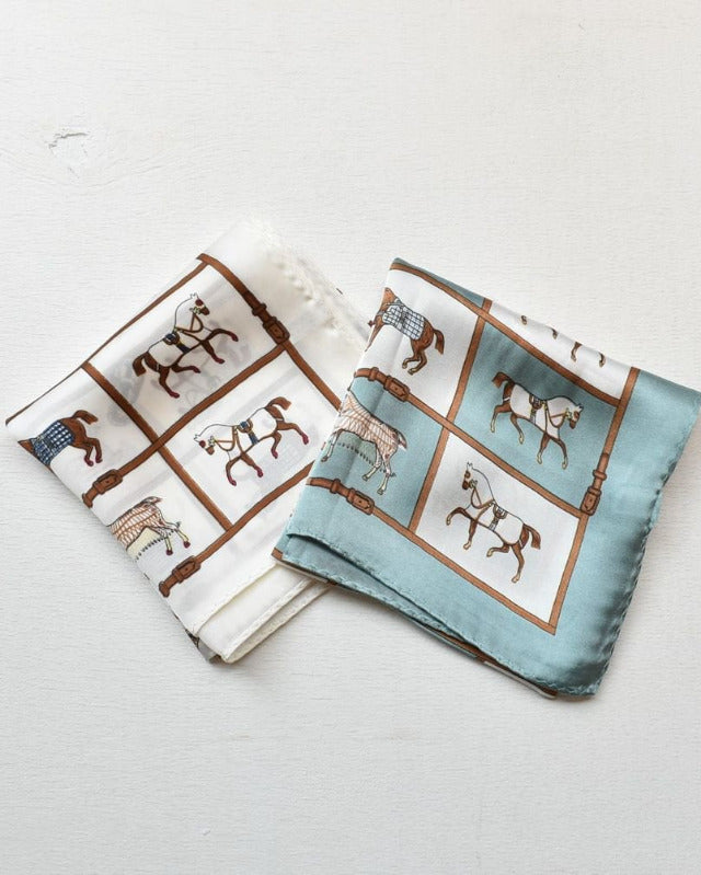 【バーンストア】Horse pattern scarf