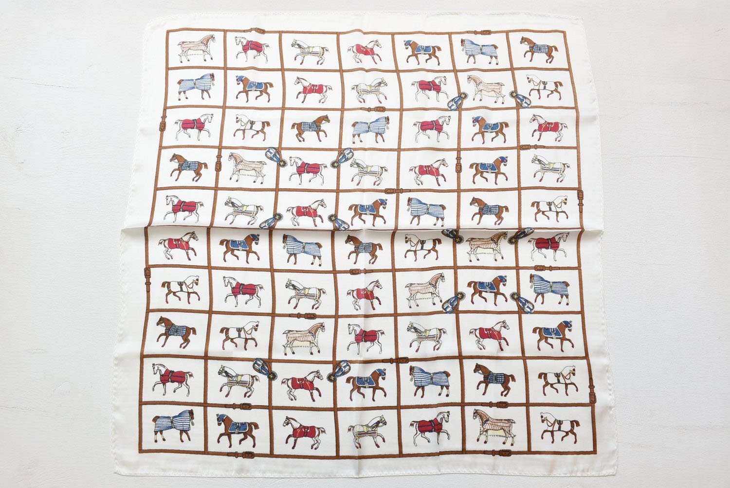 【バーンストア】Horse pattern scarf