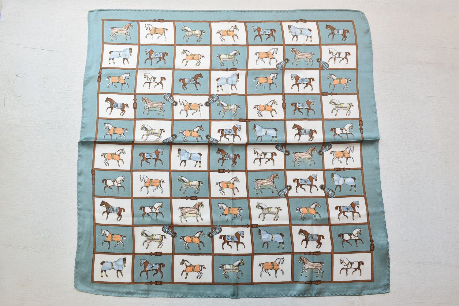 【バーンストア】Horse pattern scarf