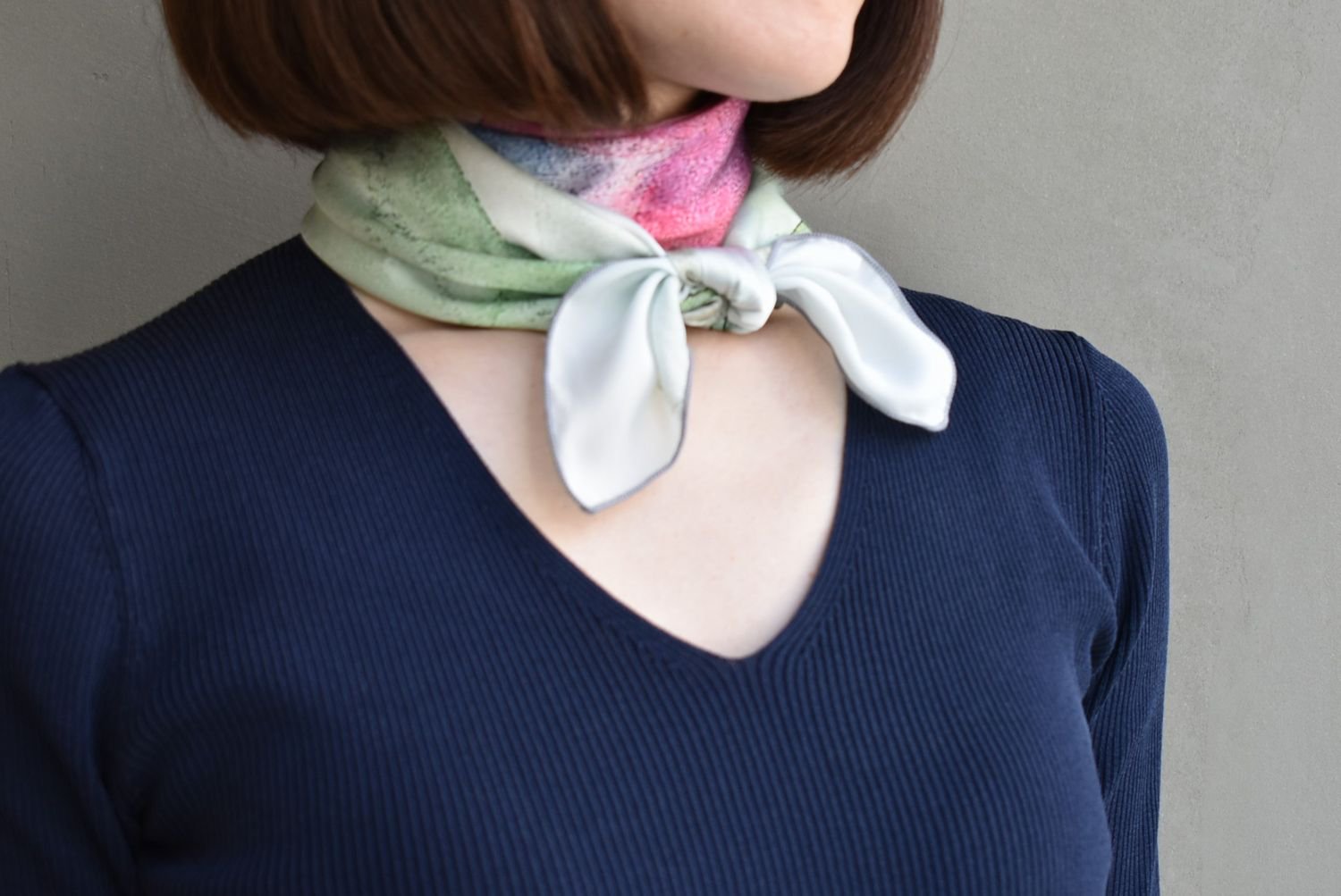 【バーンストア】Floral Pattern Scarf