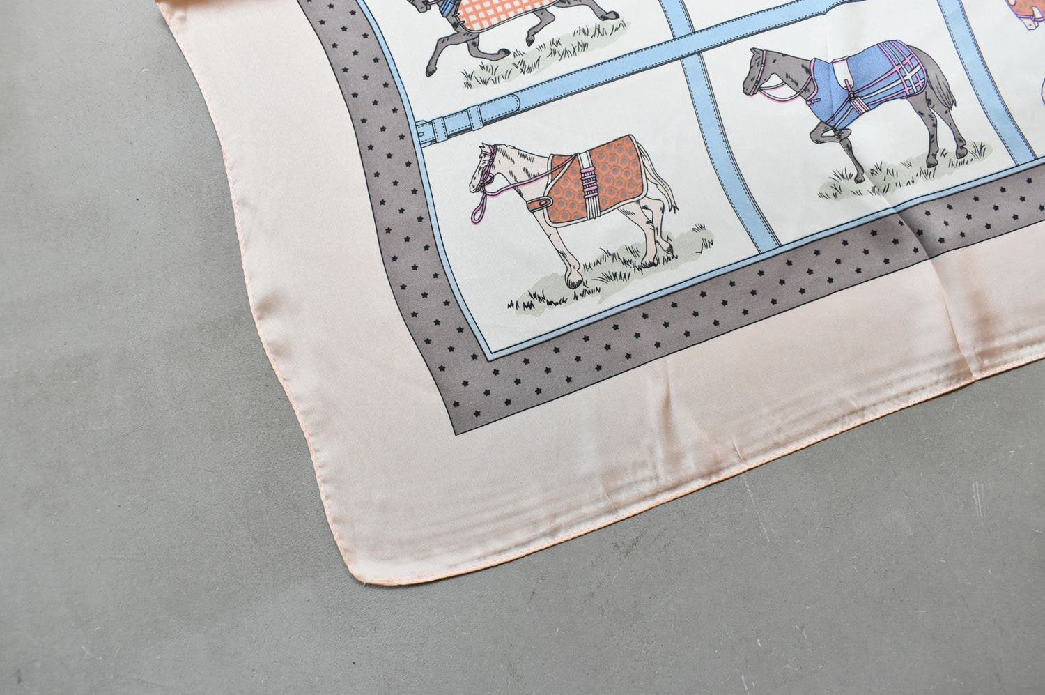 【バーンストア】Horse&Belt pattern scarf