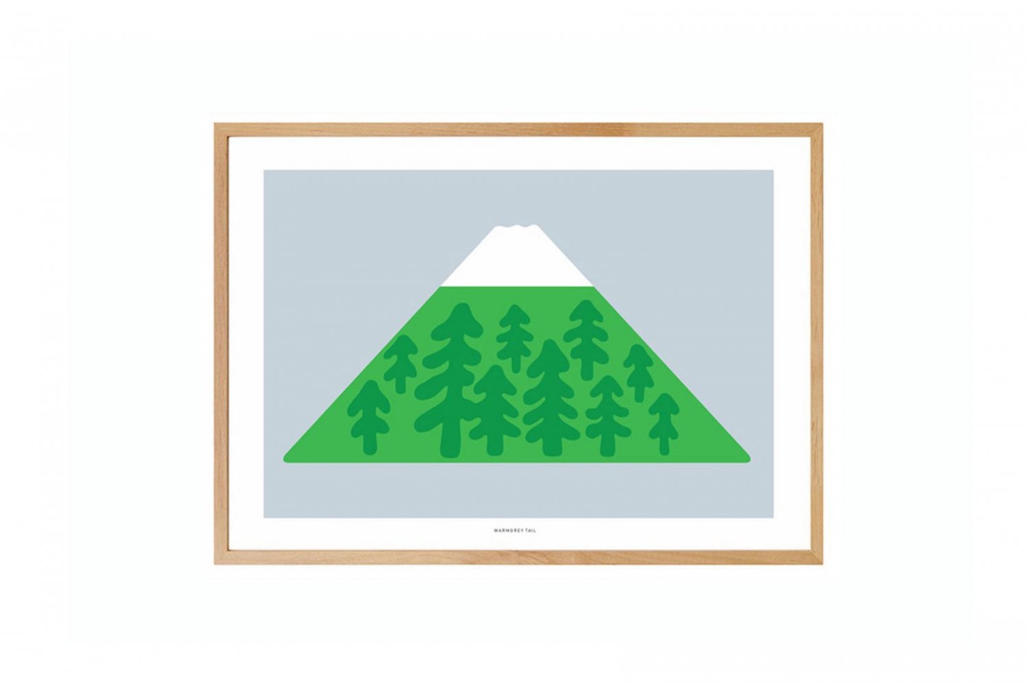 【バーンストア】WARMGREY TAIL / SNOW PEAK POSTER 300x400mm