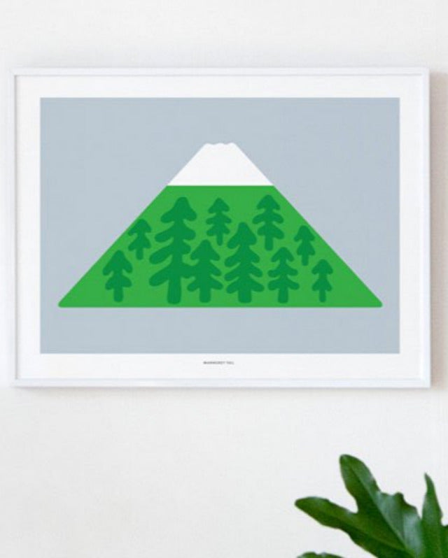 【バーンストア】WARMGREY TAIL / SNOW PEAK POSTER 300x400mm