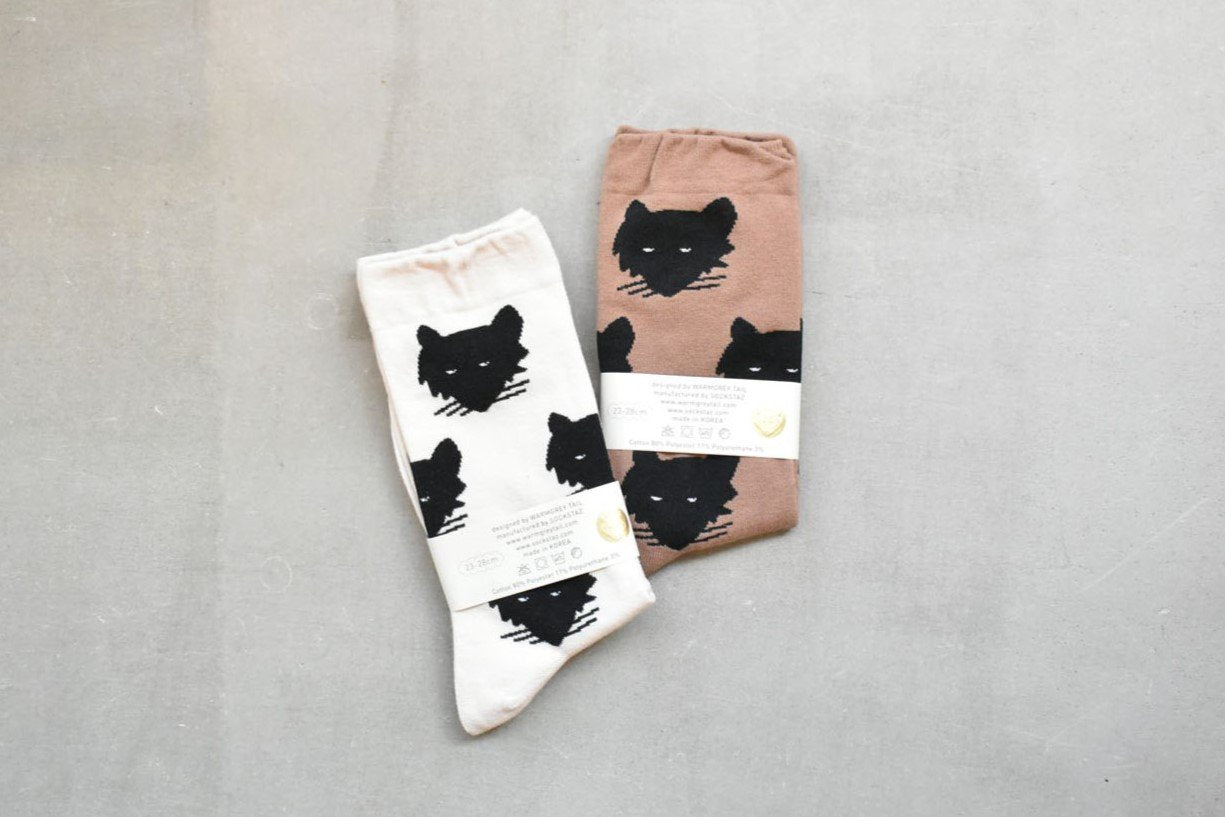 【バーンストア】WARMGREY TAIL / WOLF SOCKS