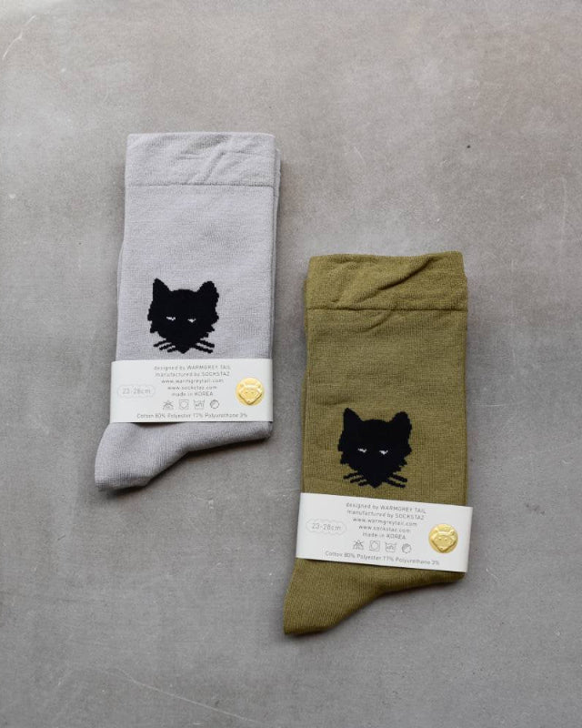 【バーンストア】WARMGREY TAIL / WOLF SOCKS