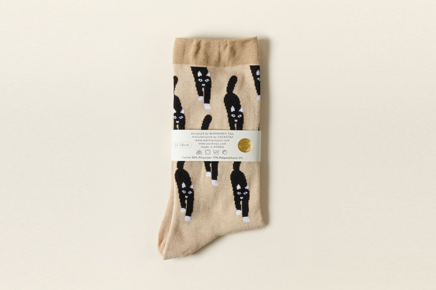 【バーンストア】WARMGREY TAIL / CAT COMING SOCKS